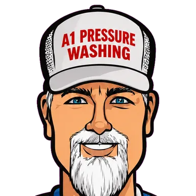 Robert "Bob" Buchin, owner of A1 Pressure Washing & Gutter Cleaning